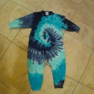 Infant-Toddler 18 Month Tie-dyed One-piece